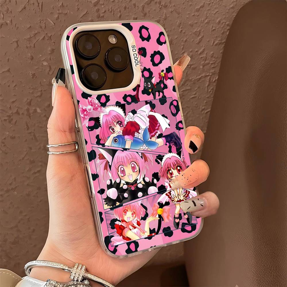 Tokyo Mew Mew Anime Phone Case For IPhone 16 15 14 13 12 11 17 Pro MAX Plus Pro Matte Shockproof Cover