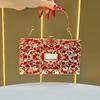 The Dinner Bag Features A Retro Lady's Handbag with A Strong Ethnic Style and Is Carried By Grandma Xi