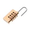 Tool Pure Cooper Mini 4 Digits Number Padlock Password Code Password Lock Brass Combination Lock