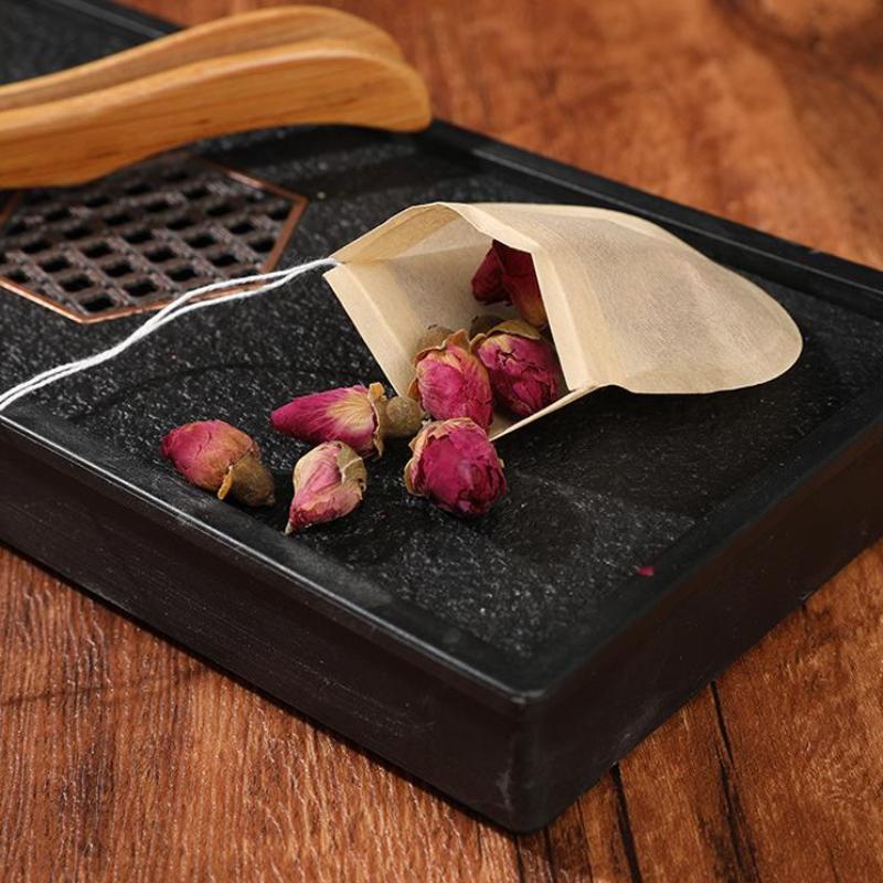 Disposable Tea Bags Multi-Size Tea Bags For Loose Leaf Tea Empty Large Scented Drawstring Pouch Bag Iced Coffee Filter Bags