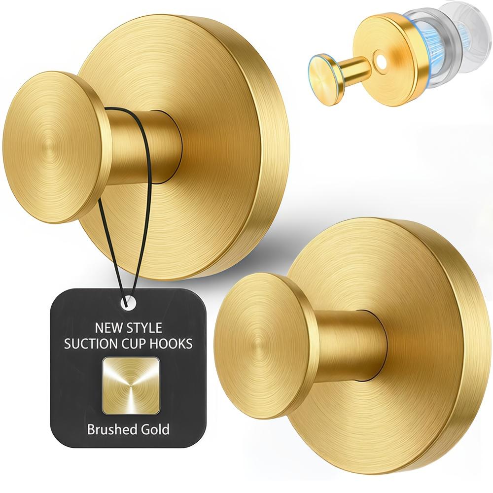 2PCS Powerful Suction Cup Stainless Steel 304 Hook for Bathrooms and Kitchens, Vacuum Technology for Wall Hooks, 14.99 Lbs
