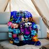 Coperta Stampata Tema Blox Fruits - Perfetta per Divano, Letto, Viaggio e Uso Esterno | Lavabile in Lavatrice, Accogliente e Durevole.