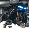 For Motorcycles Motorbike Mounting Clamp Adjustable Mounting Clamp Brackets Motorbike Accessories Waterproof Fog Lamp Holder For