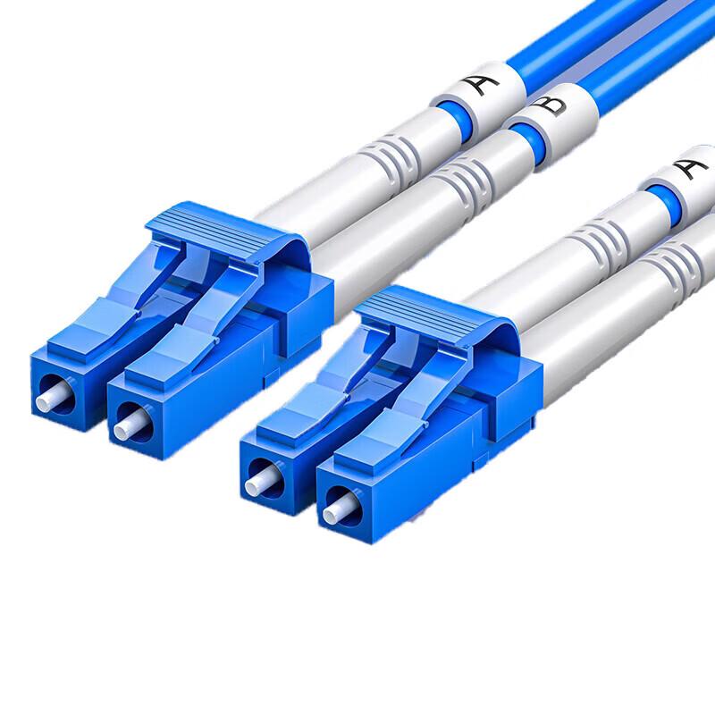 

SAMZHE Telecom-Grade Armored LC-LC Single-Mode Duplex Fiber Optic Patch Cord