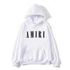Unisex neformální mikina s potiskem Amiri - Trendy volná mikina