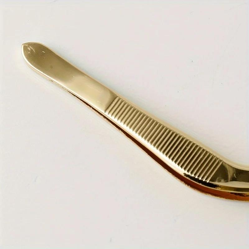 Stainless Steel Offset Cooking Tweezers for Food Plating and Pastry Decoration-Christmas & Halloween Kitchen and Restaurant Tool