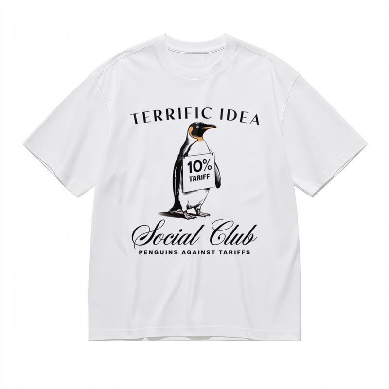 

Women s Fashion Breathable Classic T-Shirt Animal Club Theme Design Tee M