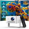 Magcubic Proiector Portabil de Exterior HY450MAX 1100ANSI 1080P Focalizare Automată Suport 8K Android 14 WiFi6 Beam Mini Proiector