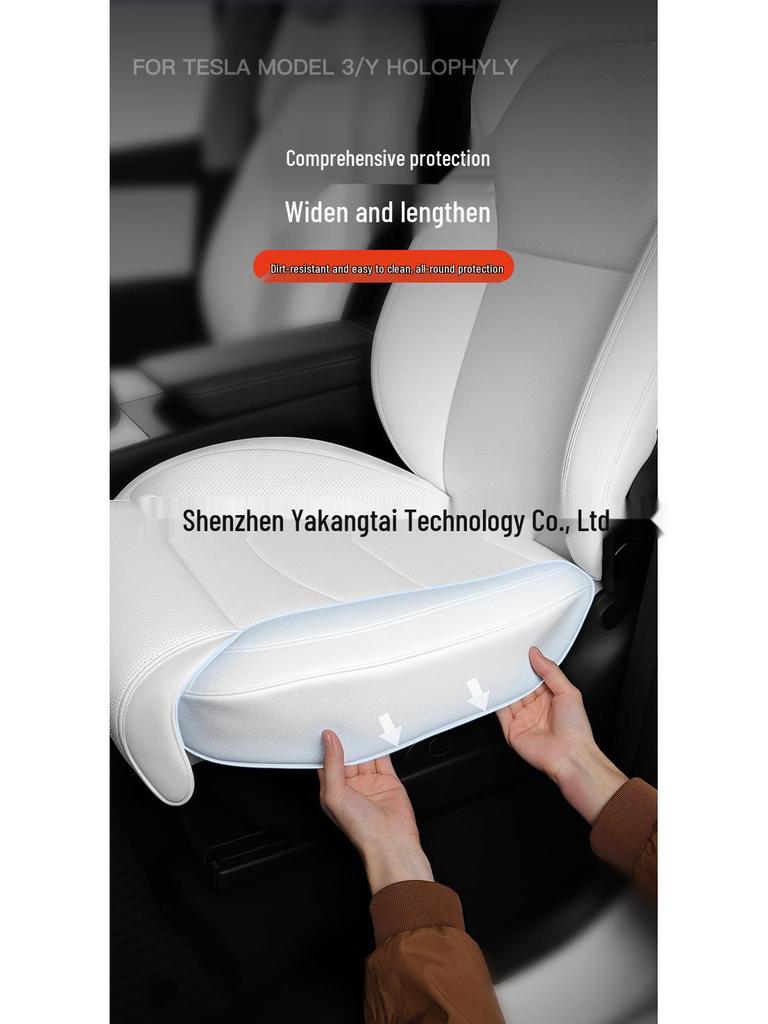 Husa de scaun îmbunătățită cu suport pentru picioare pentru Tesla Model 3/Y