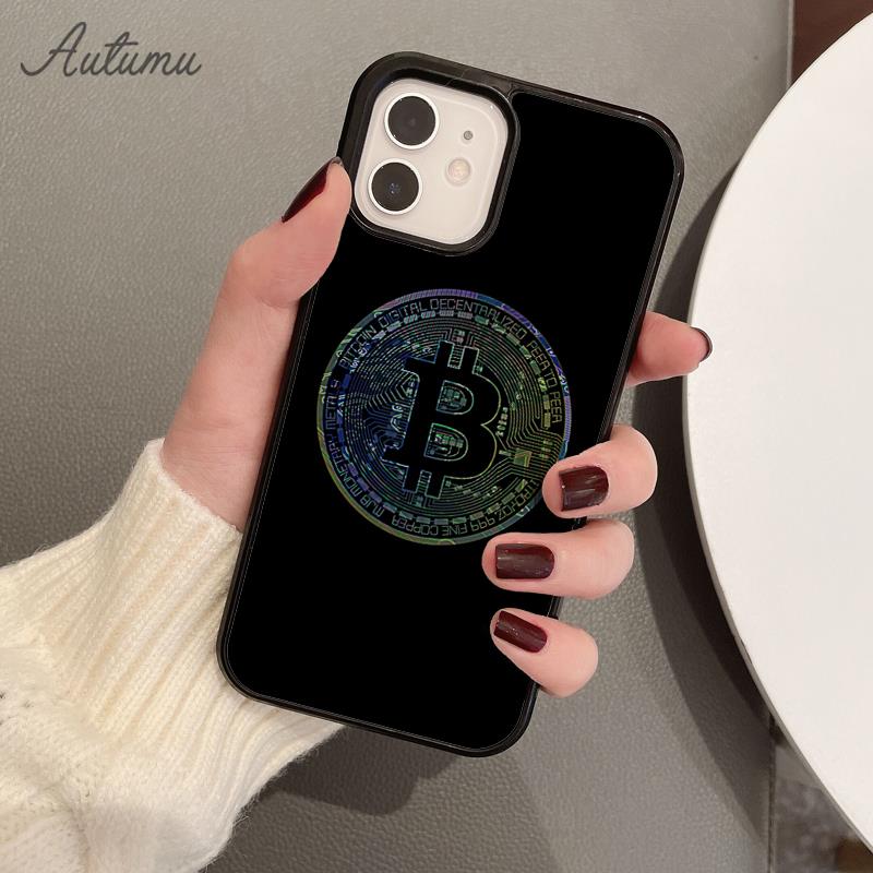 Bitcoin Handyhülle für iPhone 17 Air 15 16 16e 11 12 13 14 Pro Max Plus Hülle coque Fundas Schale