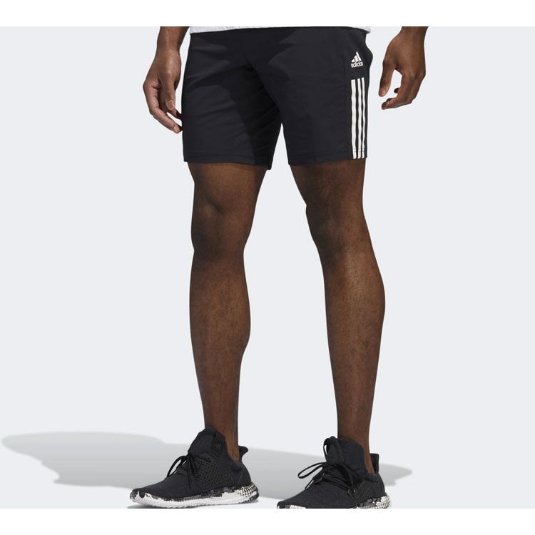 Adidas 3-Stripe Slim Shorts Men Bottoms Black GJ5109