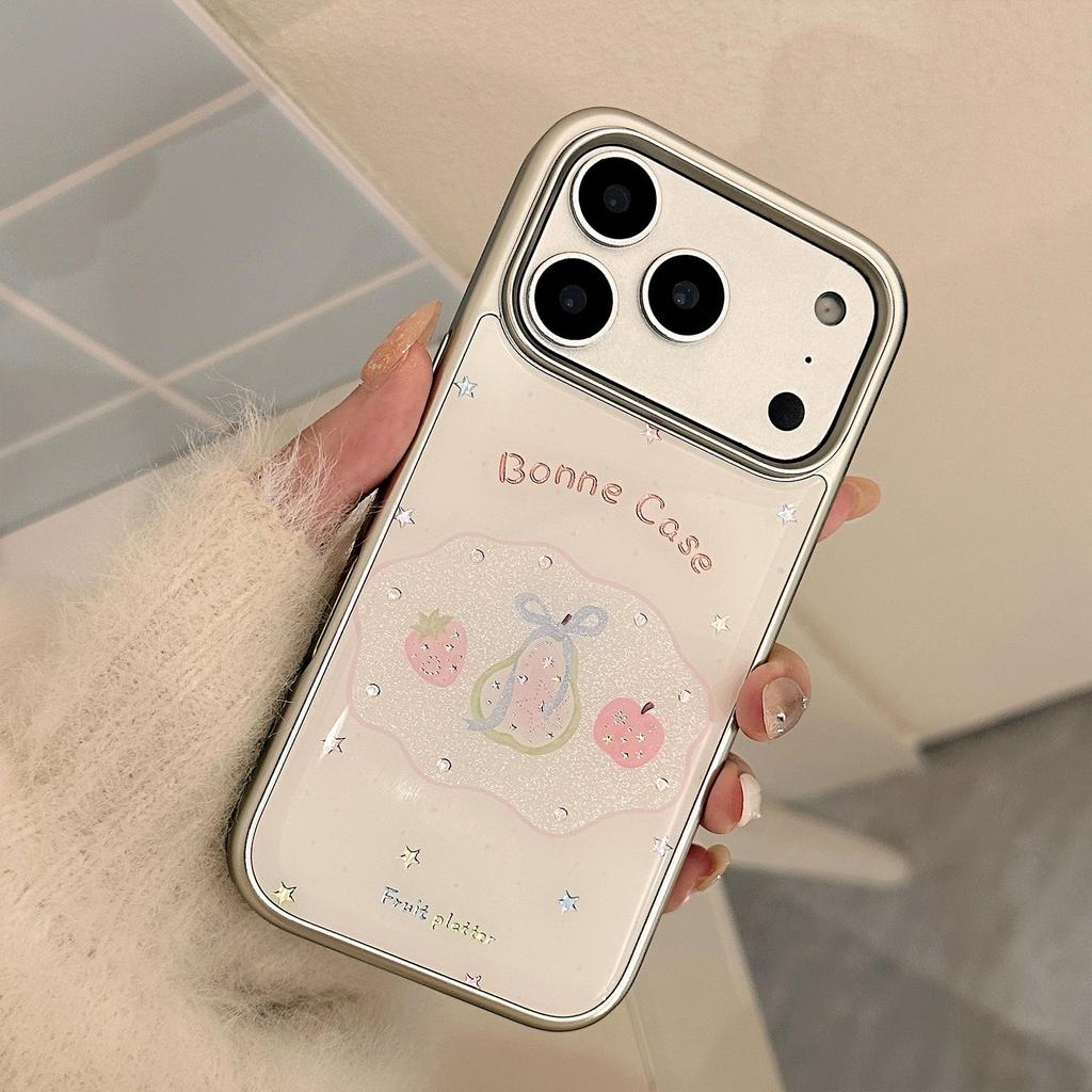 Creative Fruit Phone Cases for iPhone 16, iPhone 17, and iPhone 17 Pro Max