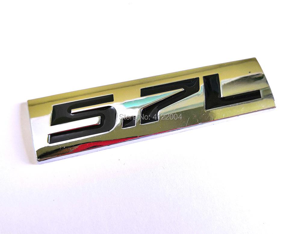 5.0L 5.3L 5.7L Energy Emblem Trunk Sticker Decal For CHEVROLET FORD DODGE TOYOTA HONDA GMC