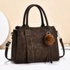 IELGY Retro Fashion Handbag Large Capacity Commuter Messenger Bag