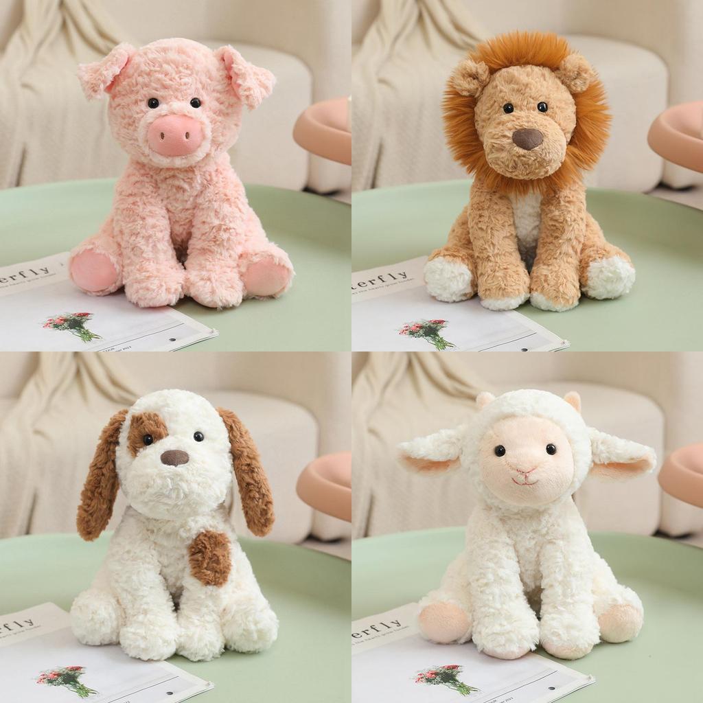 Animal Plush Toy Collection With Soft Short Pile Fabric For Children And Giftgiving