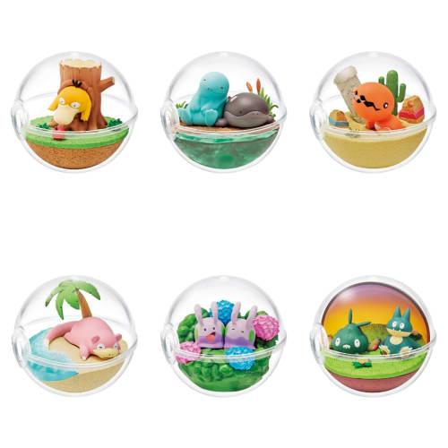 

Re-Ment Pokemon Terrarium Collection Relaxing Moments Box H100 x W70 x D70mm Made of PVC, ABS, and acrylic