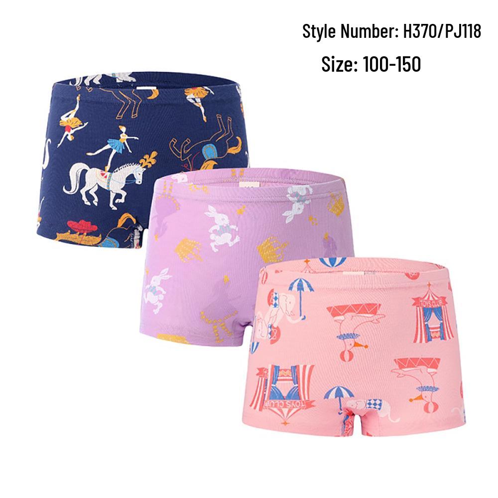 Jentenes Boxershorts i 100 % Bomull - Undertøy for Småbarn og Babyer