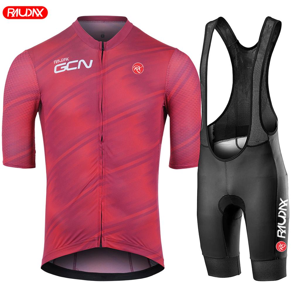 

Cycling Jersey 2026 Raudax Gcn Team Cycling Clothing Summer Cycling Set Mountain Bike Bicycle Wear Triathlon Bike Jersey Set 5XL