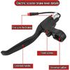1Pair Electric Scooter Brake Lever Left Right Brake Handle with Connector Brake Levers Handle Grip Brake