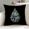 classic fashion brand Volcom Cushion Cover Soft  EasyWash Pillow Case  Versatile for Couch Bed Travel and Office