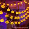 LED Halloween Pumpkin, Ghost, Bat, and Eye Fairy String Lights for Atmospheric Decoration