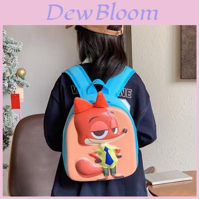 Zootopia Judy Hopps Nick Wilde Rucksack aus strapazierfähigem Nylon mit Cartoon-Figuren-Design für die Schule