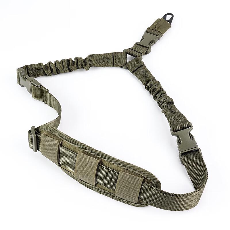 Tactical Nylon Single-Point Sling with Shoulder Pad One Size