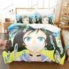 Anime Weathering with You Bedding Set Duvet Cover Bed Set Quilt Cover Pillowcase Comforter king Queen Size Boys Adult Bedding741