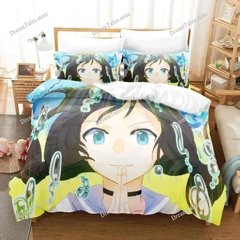 Anime Weathering with You Bedding Set Duvet Cover Bed Set Quilt Cover Pillowcase Comforter king Queen Size Boys Adult Bedding741