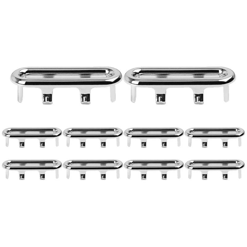 Runde Überlaufabdeckung für Spülbecken, Haushaltswaschbecken, hohler Überlaufring, Badewannen-Ablaufkappe, Stöpselabdeckungen, Badezimmer-Zubehör für Küche