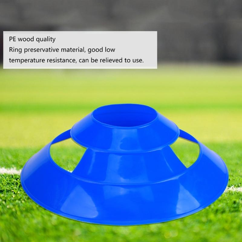 Soccer Disc Cones, Football Cones Sport Agility Safety Football Training Cones Perfect for Kids Field Space Marker Game