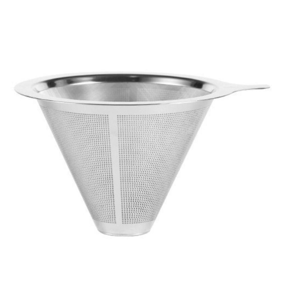 

Воронка для кофе из нержавеющей стали 800 меш Кофе Дрип Сетка Кофе Дриппер Ситечко Кухонные гаджеты Coffee Funnel M