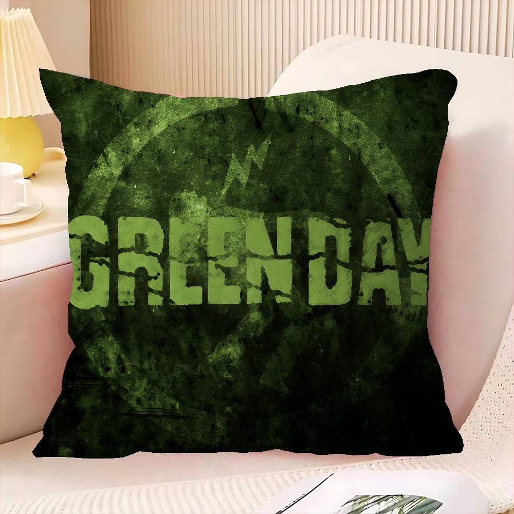 Classic Punk Rock Band GGreen DDay Lucky Dragon pillow cover sofa cushion cover home room decoration children gift