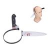 Halloween Bloody Headband Horrible Lifelike Mischief Durable Safe Practical Costume Scary Weapon for Party