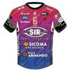 2025/26 Pánský dres Sir Susa Scai Perugia pro volejbal Krátký rukáv Sportovní tričko Týmová uniforma Prodyšné Rychleschnoucí Tréninkové topy