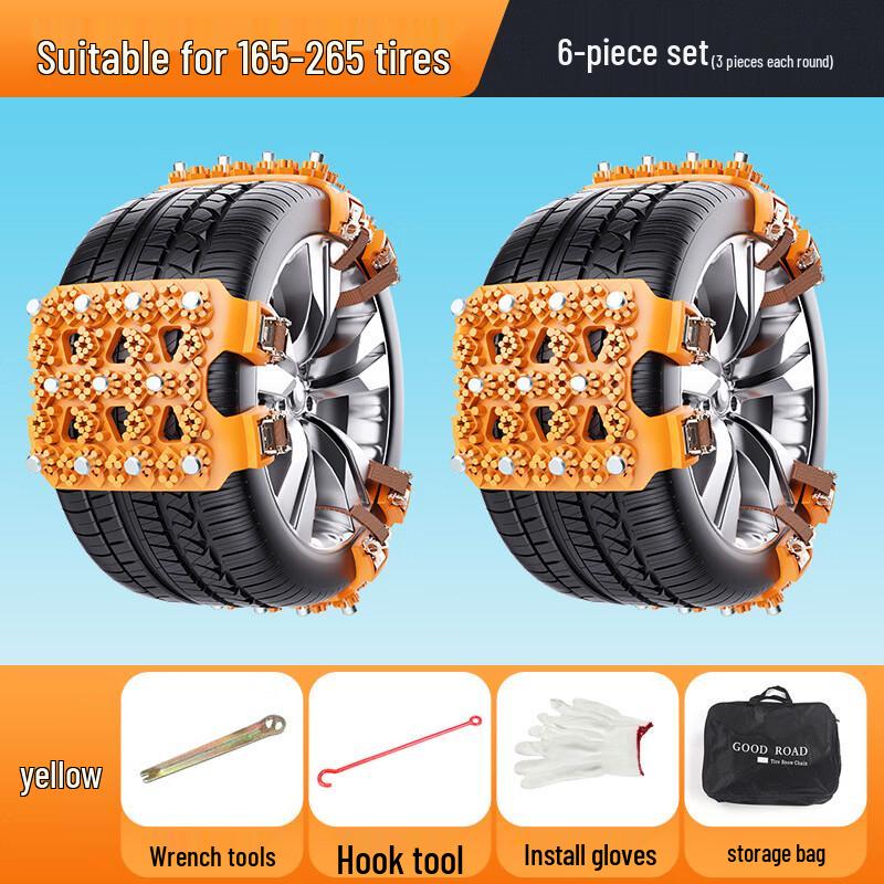 Xuezhijia Universal Anti-Skid Tire Chains