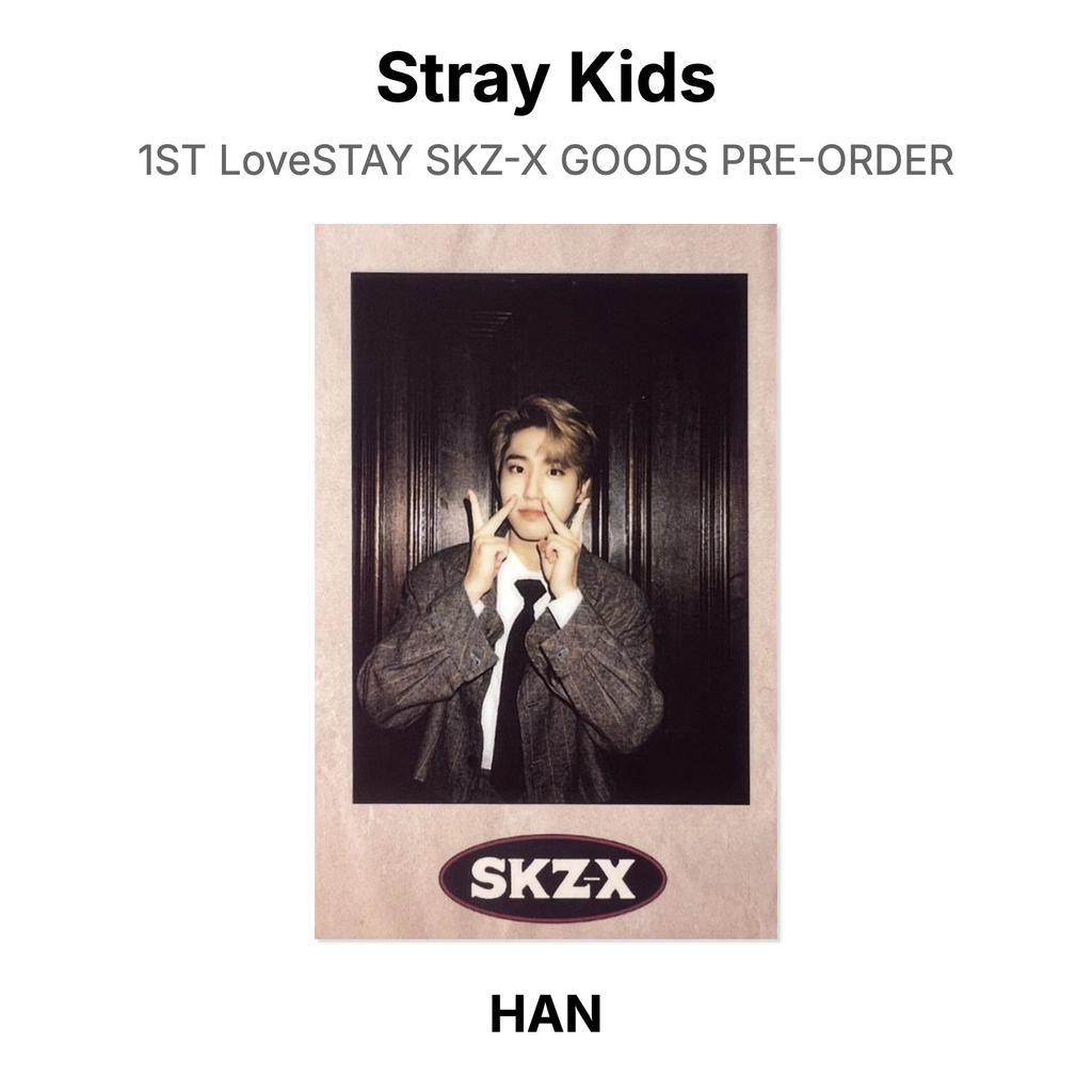 Stray Kids 1ST LoveSTAY SKZ-X GOODS PRE-ORDER Official Photocard