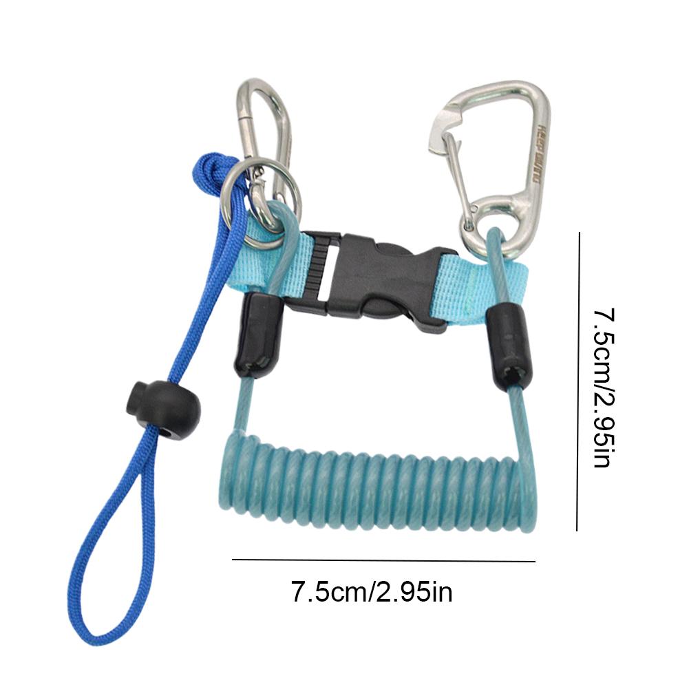 Scuba Diving Camera Lanyard with Quick Release Buckle Scuba Safety Diving Lanyard Anti-Lost for Underwater Camera Flashlight