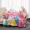 2026 Neue Disney Prinzessin Bedruckte Decke, Cartoon Flanell, Flauschige und Weiche Decke für Erwachsene und Kinder, Plüsch Sofa Bett, Auto