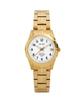 Gaelleogsi 5 Atm Women'S Gold Color Numeral Index Metal Wristwatch Qa9012Fc-1