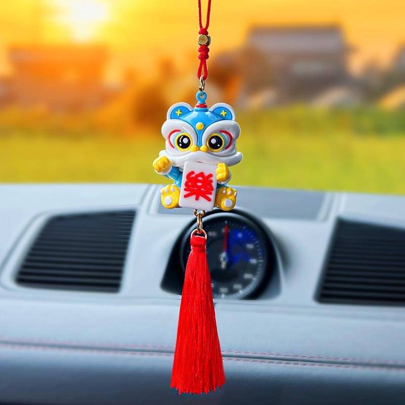 Charming Dragon Year Metal Keychain Creative Cute Bag Pendant New Year Gift