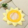 Funny Soft Sunflower Hat Sunflower Cartoon Yellow Earflap Cap Cosplay Costume