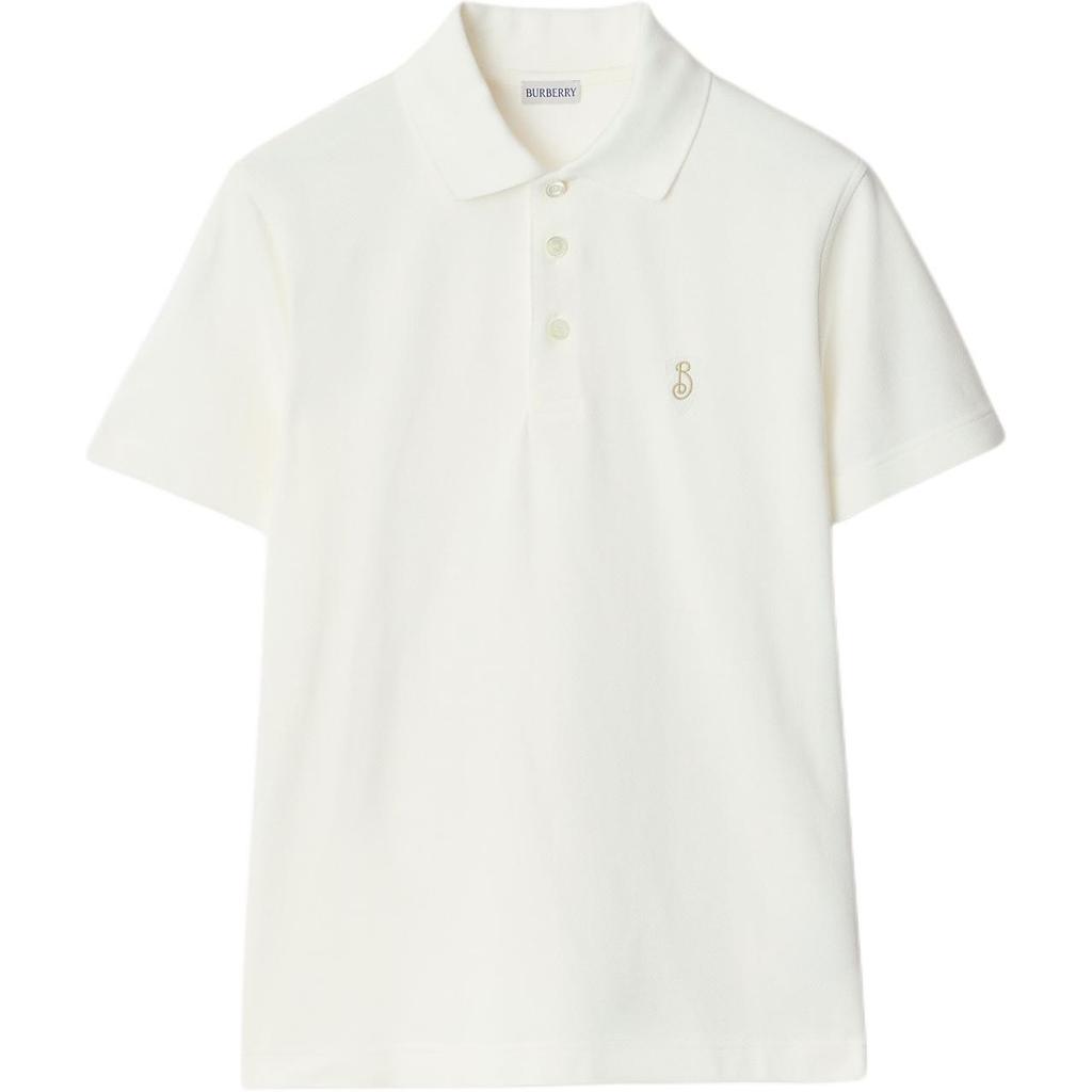 Burberry embroidered-logo polo shirt 81022071