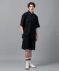 COMSPACE1980 Elastic Side Pocket Shorts_Black