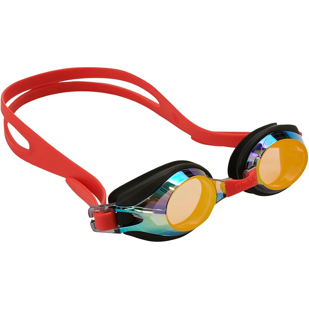 Arena Swimming Goggles Junior Trenti Free Size Mirror Lens for Kids Ages 6-12