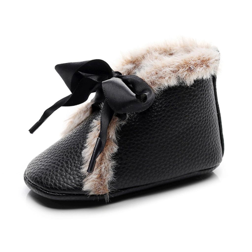 Botas de bebé, zapatos cálidos para recién nacidos, niñas y niños, zapatos para primeros pasos, botines