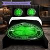 Set Biancheria da Letto Celtic FC 3 Pezzi Morbido Set Copripiumino con Federe Set Decorazione Camera da Letto per la Casa