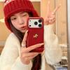 Gold Little Horse Apple iPhone Case: Light Luxury, Enhanced Heat Dissipation, Fits iPhone 17 Pro Max/16 Plus/15 for High-End Look