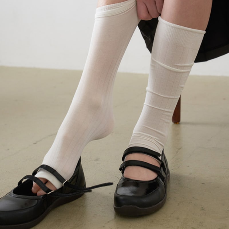 

Гольфы до колена классической посадки OVT-U_3 цвета Charcoal