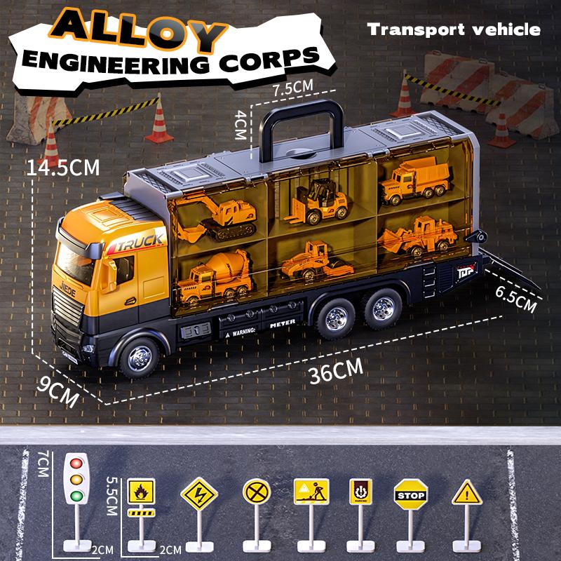 First-Class Children S Superior-Grade Alloy High-Standard Transport Transport-Truck First-Class Storage Large First-Class Cargo-Container
